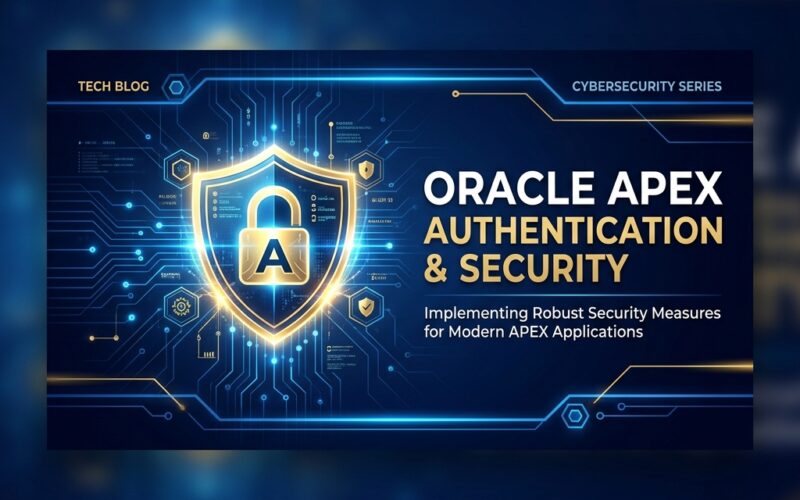 Oracle APEX Authentication: Securing Your Application the Right Way