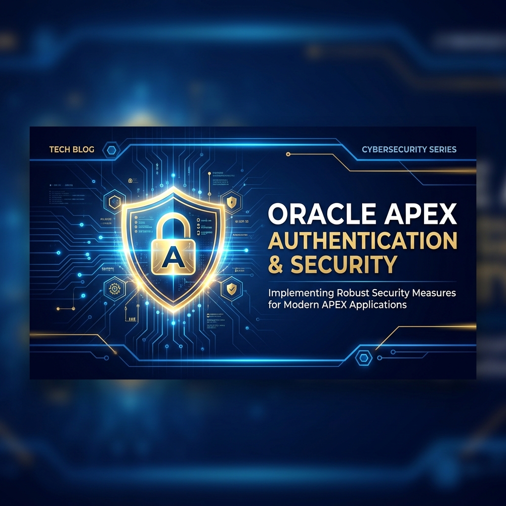 Oracle APEX Authentication: Securing Your Application the Right Way