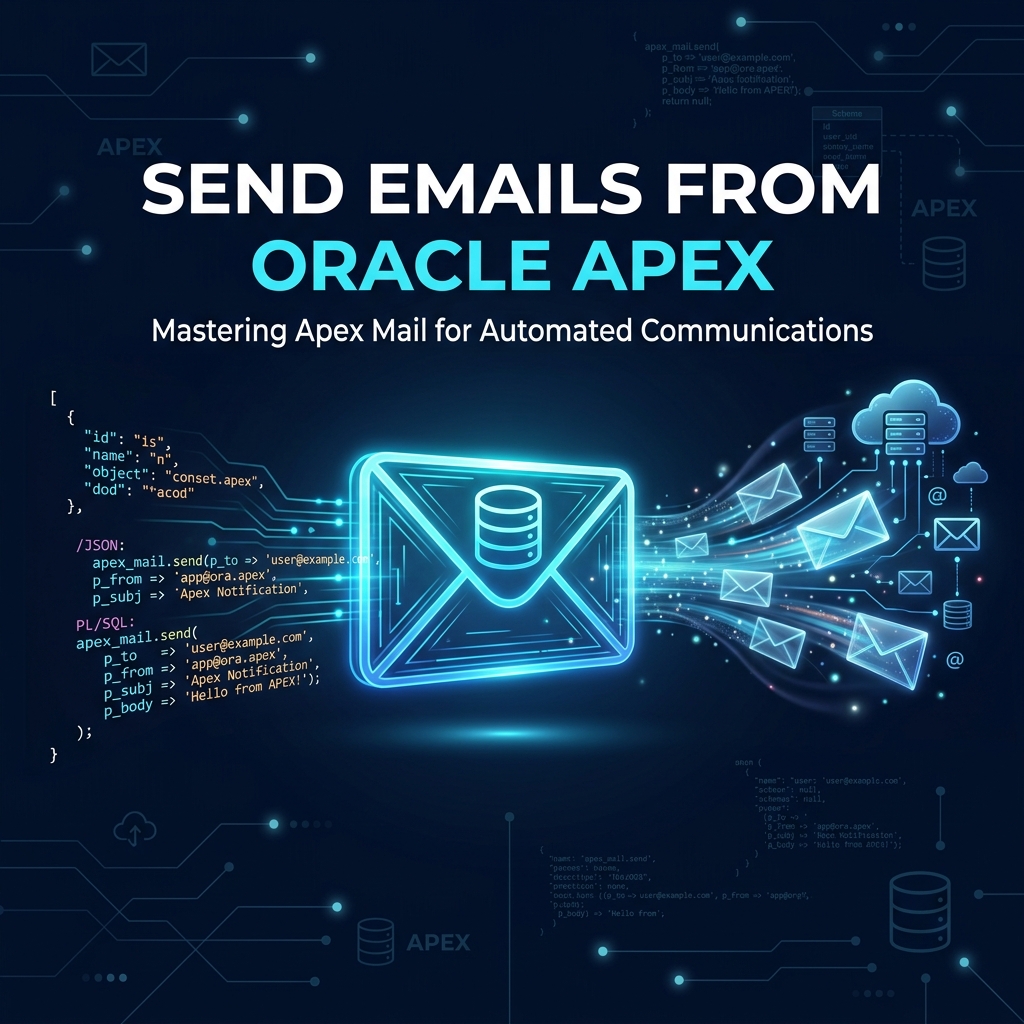How to Send Email from Oracle APEX Using APEX_MAIL