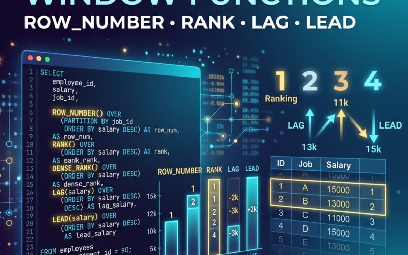 Oracle SQL Window Functions: A Complete Practical Guide