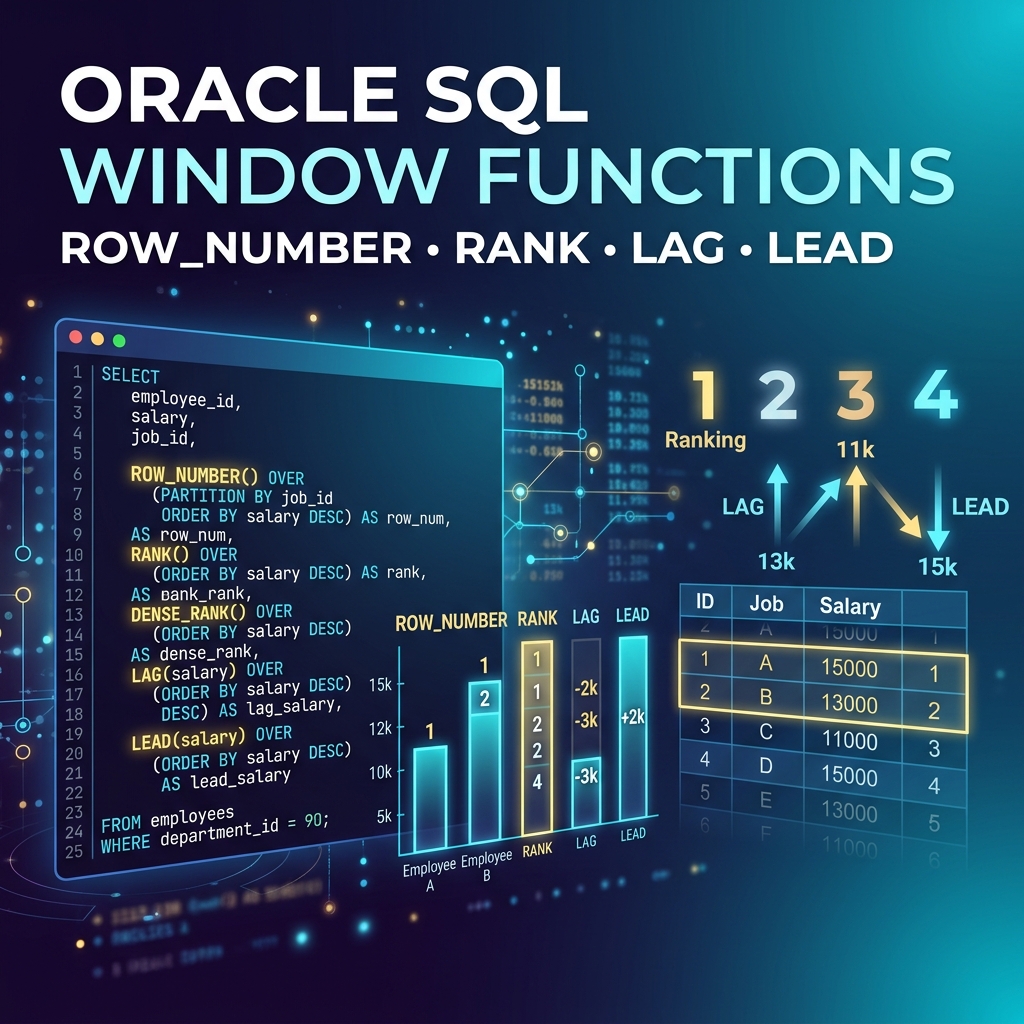 Oracle SQL Window Functions: A Complete Practical Guide